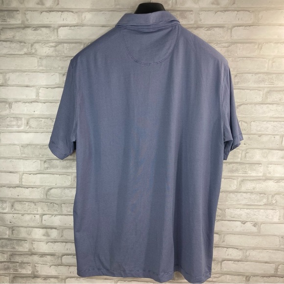 🆕Van Heusen Air Wick Cooling Zone Blue Polo Shirt Size XL - Picture 3 of 12